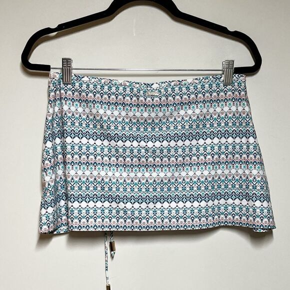 New Cabana Life Upf 50 Preppy Palm 3 Piece Bikini Set Sz S - Picture 9 of 13